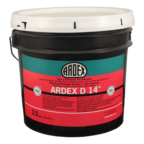Ardex D 14 Mastic Type 1 Premixed Tile Adhesive – American Ceramic Tile &  Supply,Inc.
