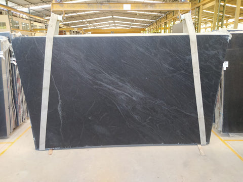 Black Mist Leathered Granite Slab