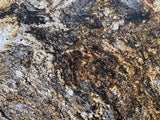Hurricane Gold Granite Leathered Slab